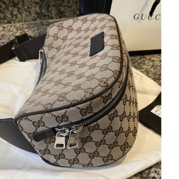 AUTHENTIC GUCCI SHERRY WEB FANNY WAIST BAG - Picture 15 of 15